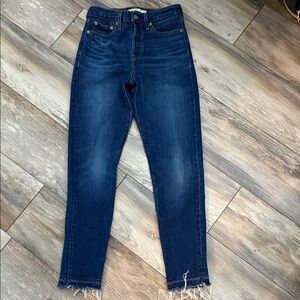 Levi’s Wedgie Button Fly High Rise Jeans
